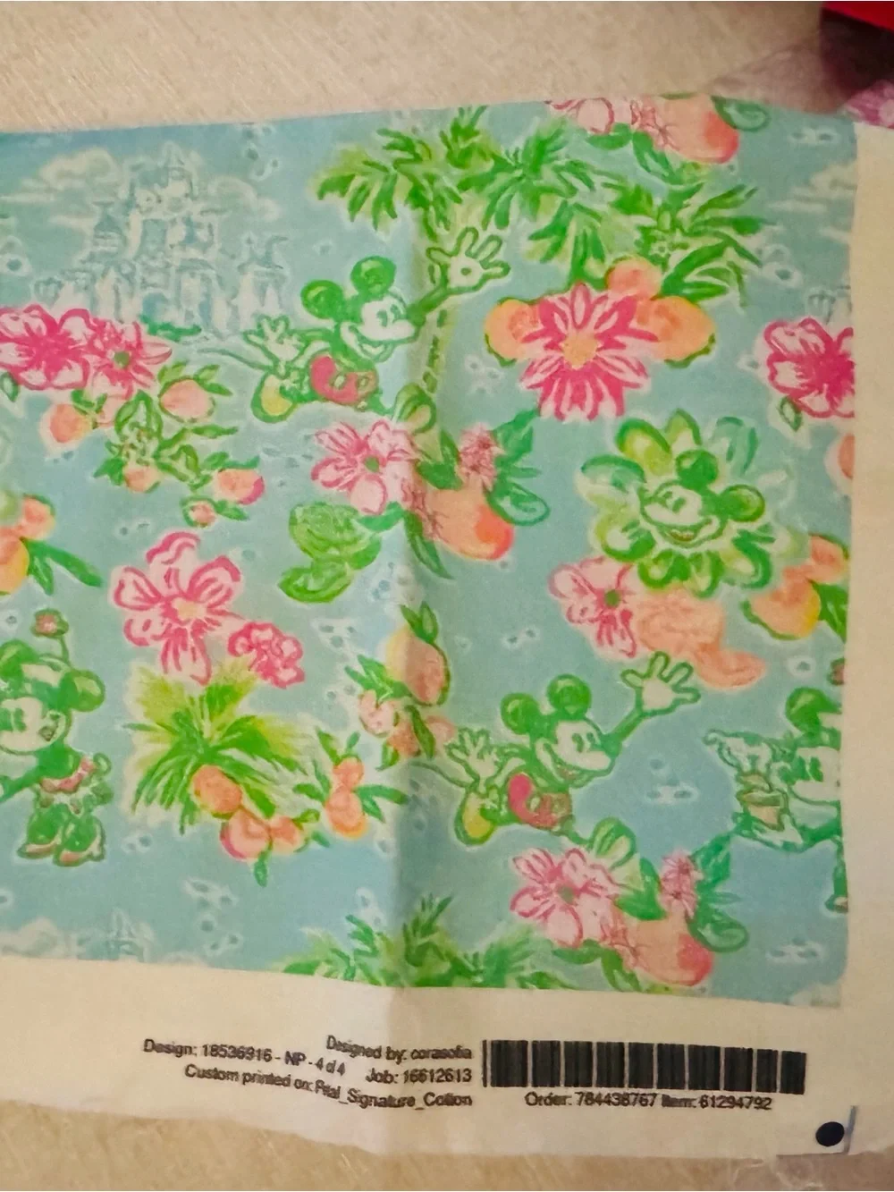 Lilly Pulitzer custom printed